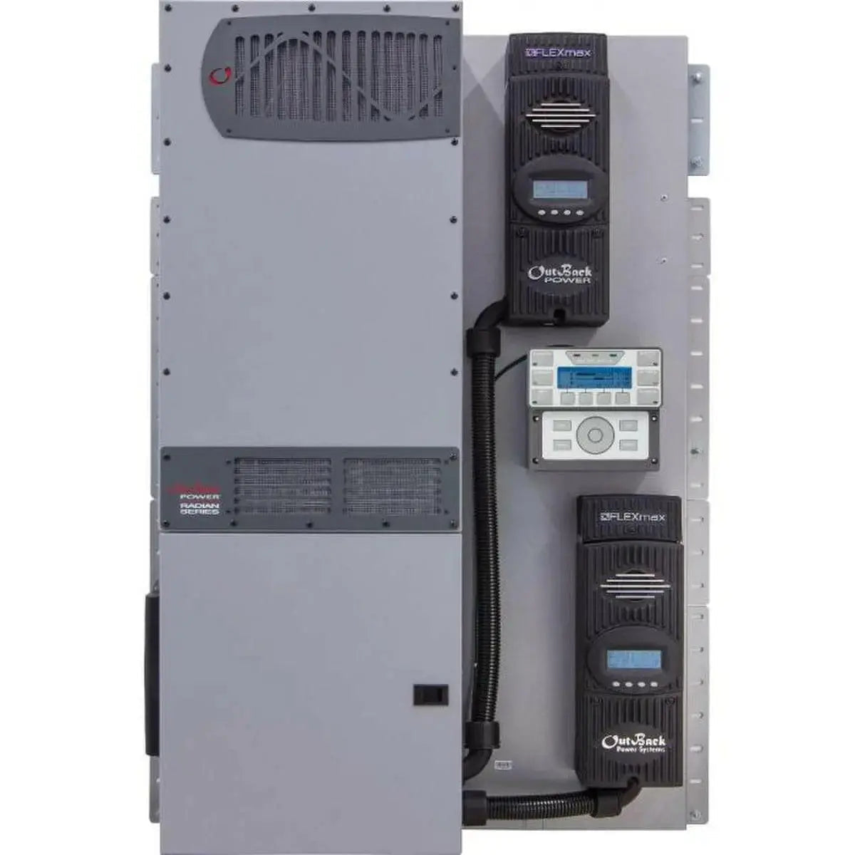 Outback FLEXpower 8kW 48V Pre-wired Radian System 120/240V (SKU Part Number FPR-8048A-01).