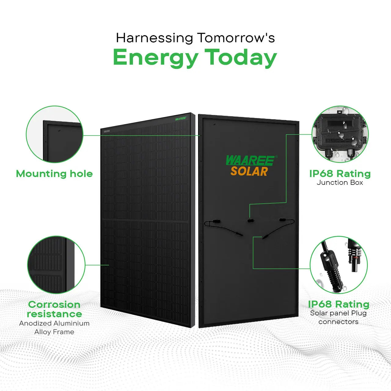 Afternoon Solar 405W Mono PERC Solar Panel.