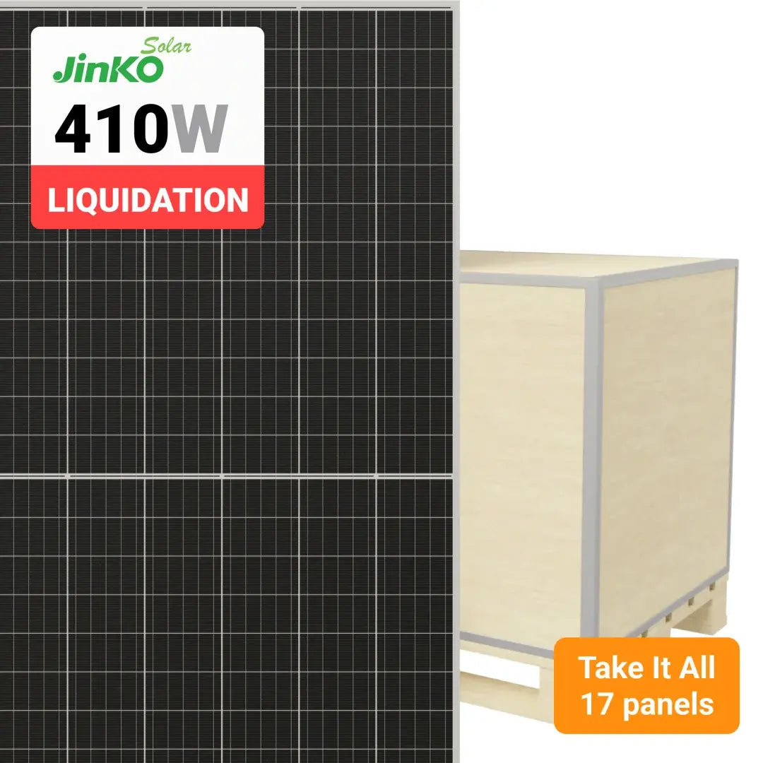 JA Solar 410W Solar Panel — 144-Cell High-Efficiency Module (Limited Stock).